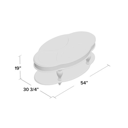 Astoria Grand Rhuddlan Coffee Table & Reviews Wayfair